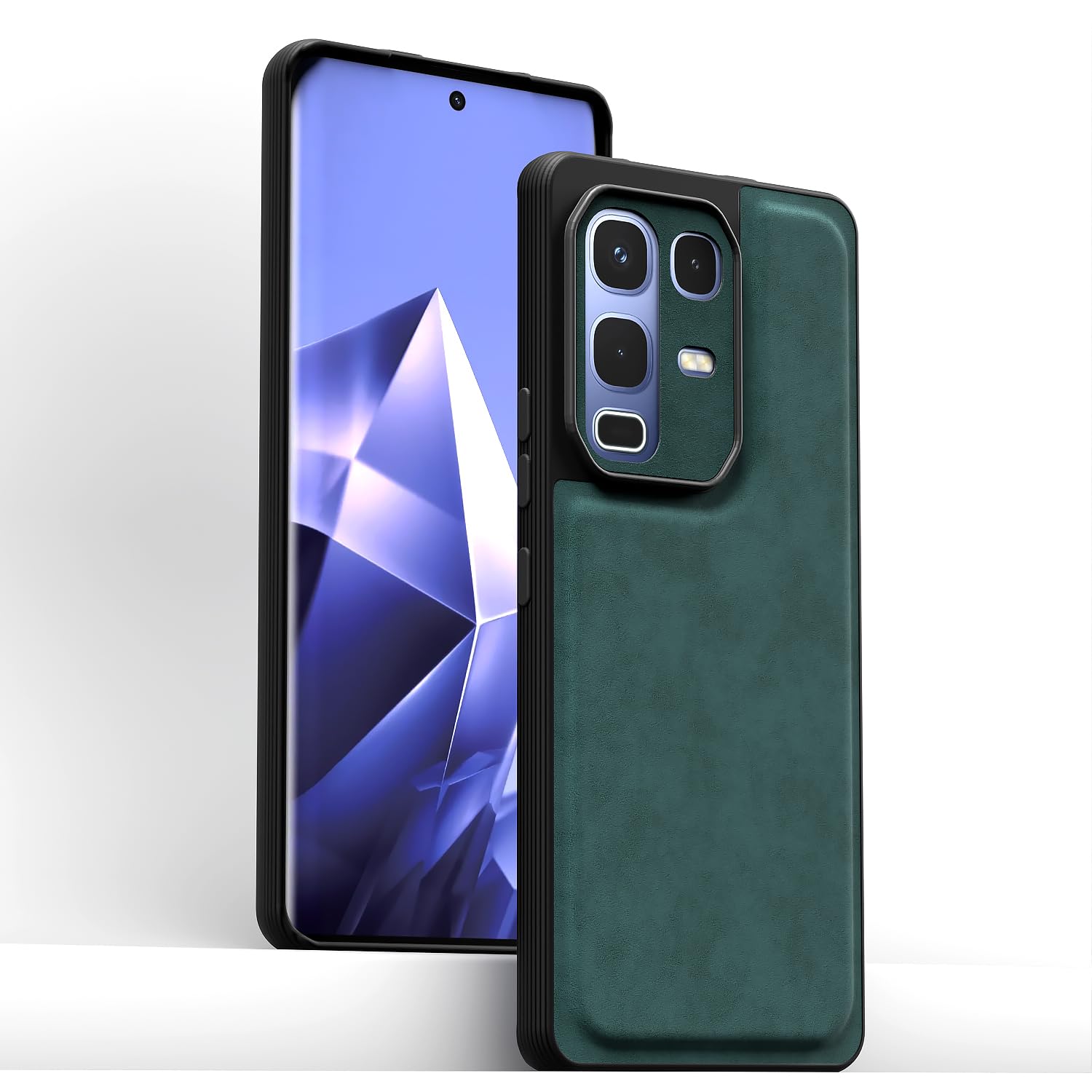 Pikkme Infinix Note 50s 5G green mobile back cover – photo 2