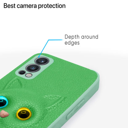Pikkme OnePlus Nord 2 5G Cat green back cover – photo 6