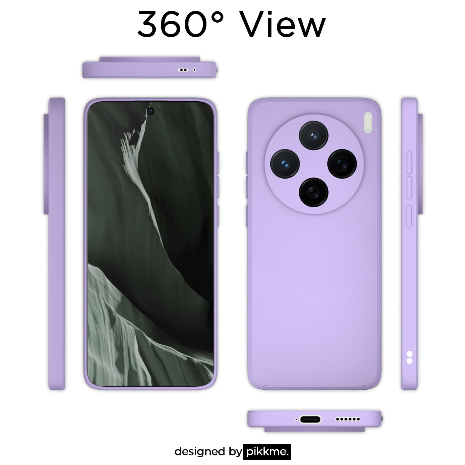 Purple mobile cover for X200 5G – Pikkme – photo 4