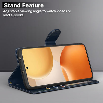 Realme P4 5G mobile flip cover in blue by Pikkme – photo 3