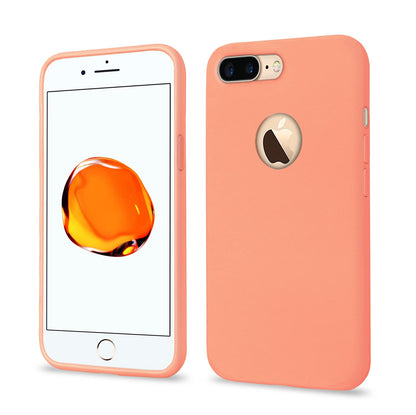 Pikkme iPhone 7 Plus/8 Plus Soft Silicone new peach mobile cover