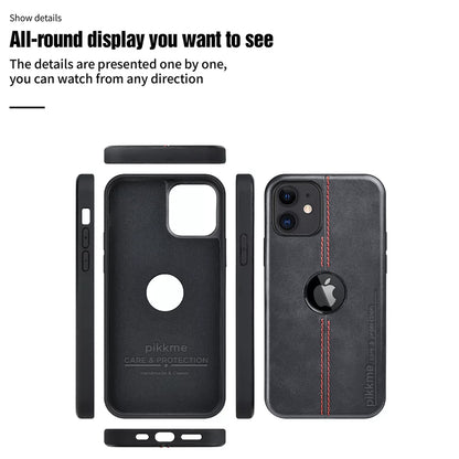 Pikkme iPhone 11 Leather black phone cover – photo 5