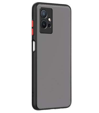 Pikkme Vivo T1/Y75/iQOO Z6 5G Hybrid black mobile back cover – photo 3