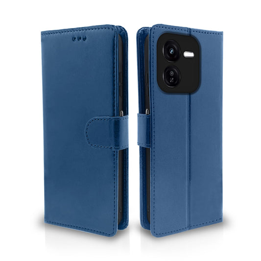 Pikkme iQOO Z9X 5G Vintage Back Cover (Blue)