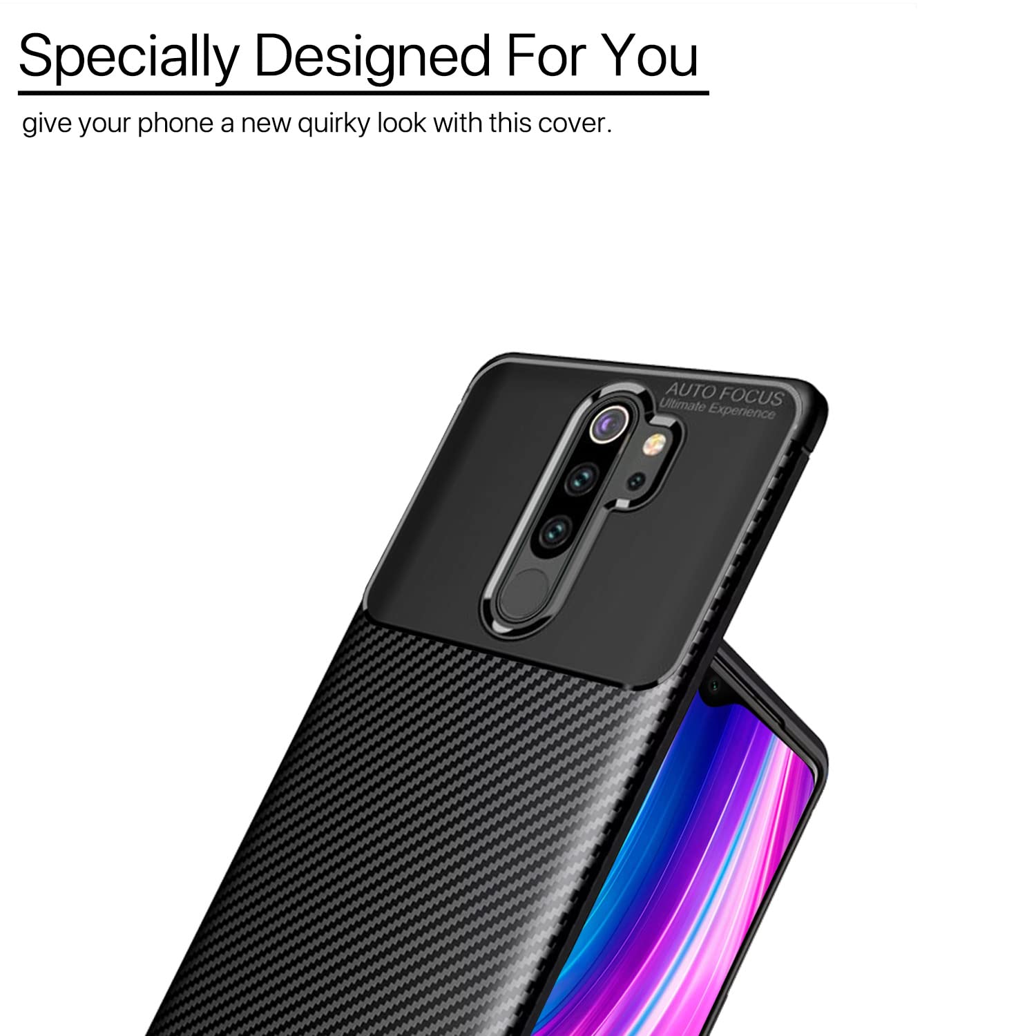 Pikkme Redmi Note 8 Pro black mobile cover – photo 6