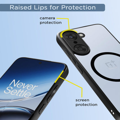Black mag-safe phone cover for OnePlus Nord CE 5 5G – Pikkme – photo 4