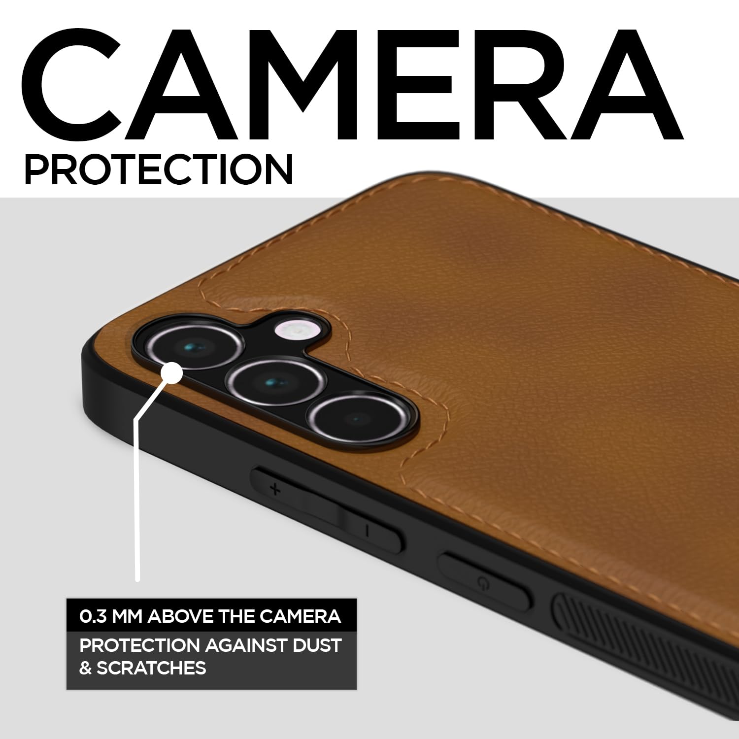 Brown phone cover for Samsung A55 5G – Pikkme – photo 3