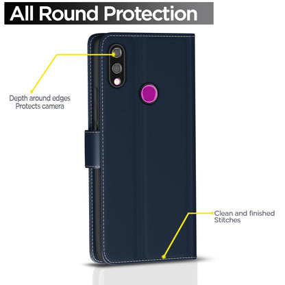 Pikkme Redmi Note 7/Note 7 Pro/Note 7s blue flip case – photo 4