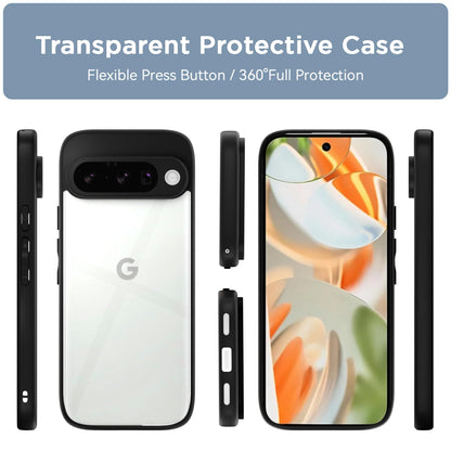 Pikkme Google Pixel 10 Eagle 2 Shockproof Sleek Hybrid Armor Back Cover (Black)