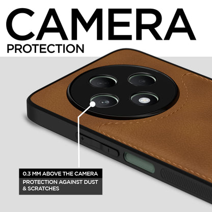Brown Leather mobile cover for Oppo F27 5G – Pikkme – photo 3