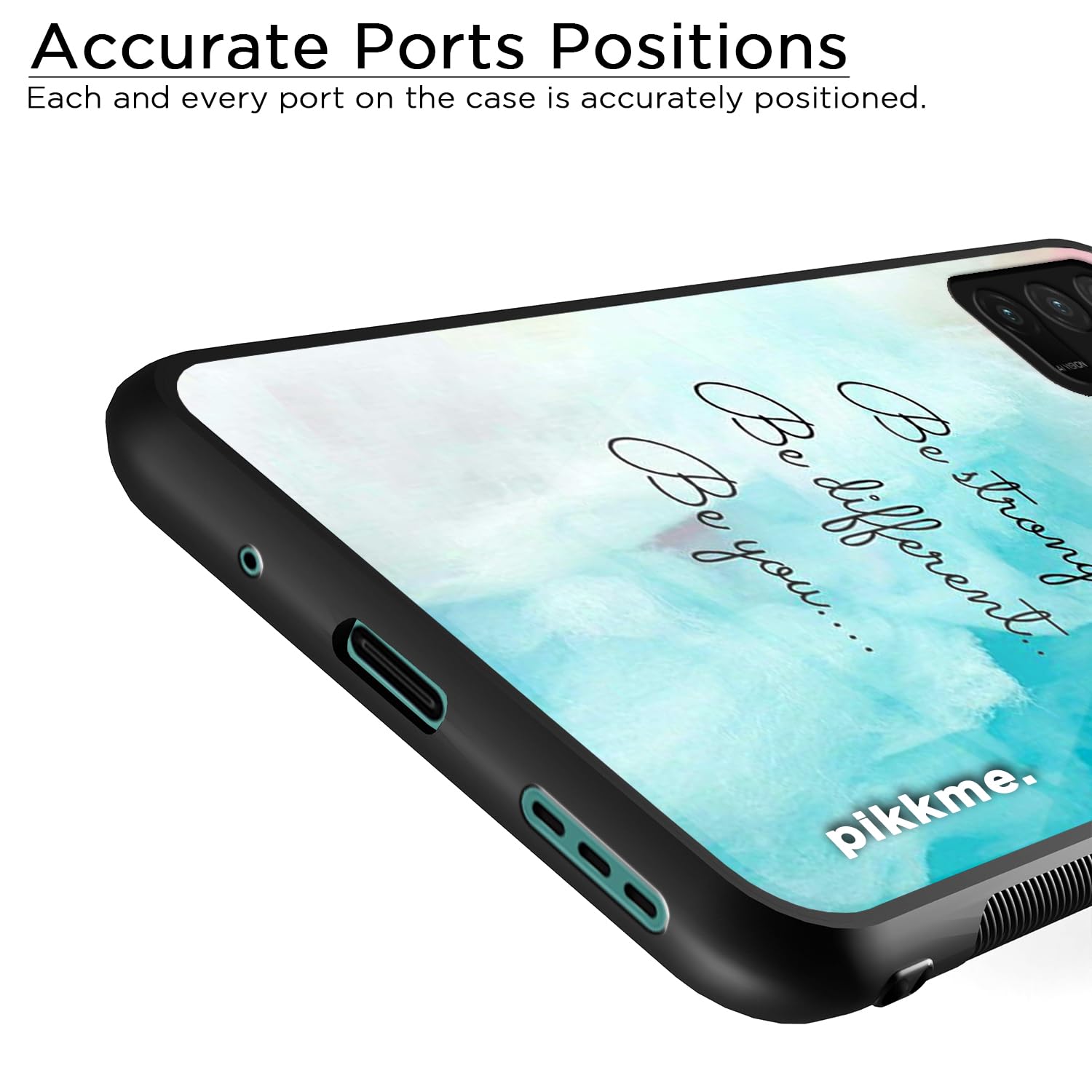 Pikkme Redmi Note 10T/Poco M3 Pro 5G Hybrid mobile back cover – photo 6