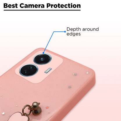 Pikkme pink mobile back cover for Vivo T1 Pro/iQOO Z6 Pro 5G – photo 2