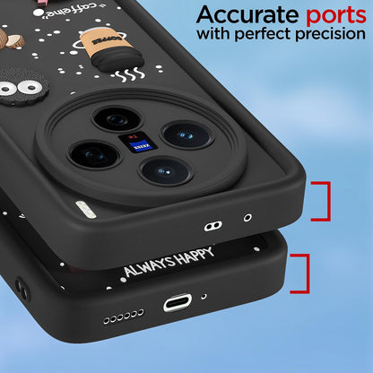 Pikkme Vivo X200 5G/3D black mobile back cover – photo 4