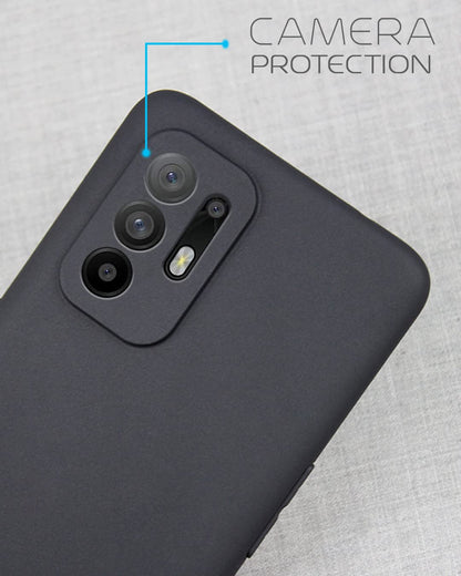 Black mobile back cover for Oppo F19 Pro Plus – Pikkme – photo 3