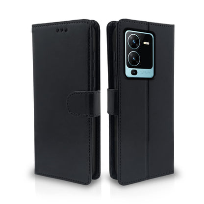 Pikkme Vivo V25 Pro 5G black mobile flip cover