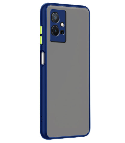 Vivo T1/Y75/iQOO Z6 5G mobile back cover in blue by Pikkme – photo 3