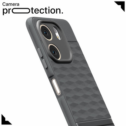 Oppo A5x mobile back cover in grey by Pikkme – photo 5