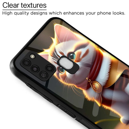 Samsung A21s Cat back cover by Pikkme – photo 4