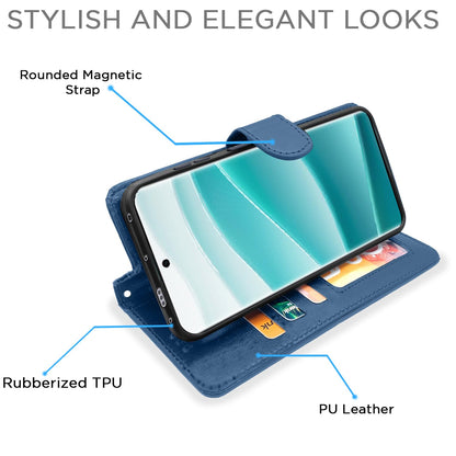 Blue flip cover for Redmi Note 14 Pro/Note 14 Pro Plus 5G – Pikkme – photo 5
