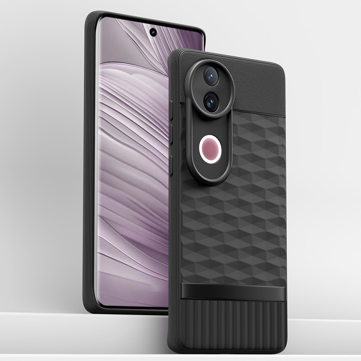Pikkme Vivo V50 5G / V50e 5G Gencase Back cover (Black)