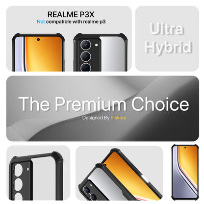 Pikkme black back cover for Realme Narzo 80x 5G/P3x 5G/14X 5G Ultra – photo 2