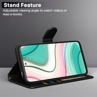 Mi 10i Wallet wallet flip cover in black by Pikkme – photo 3
