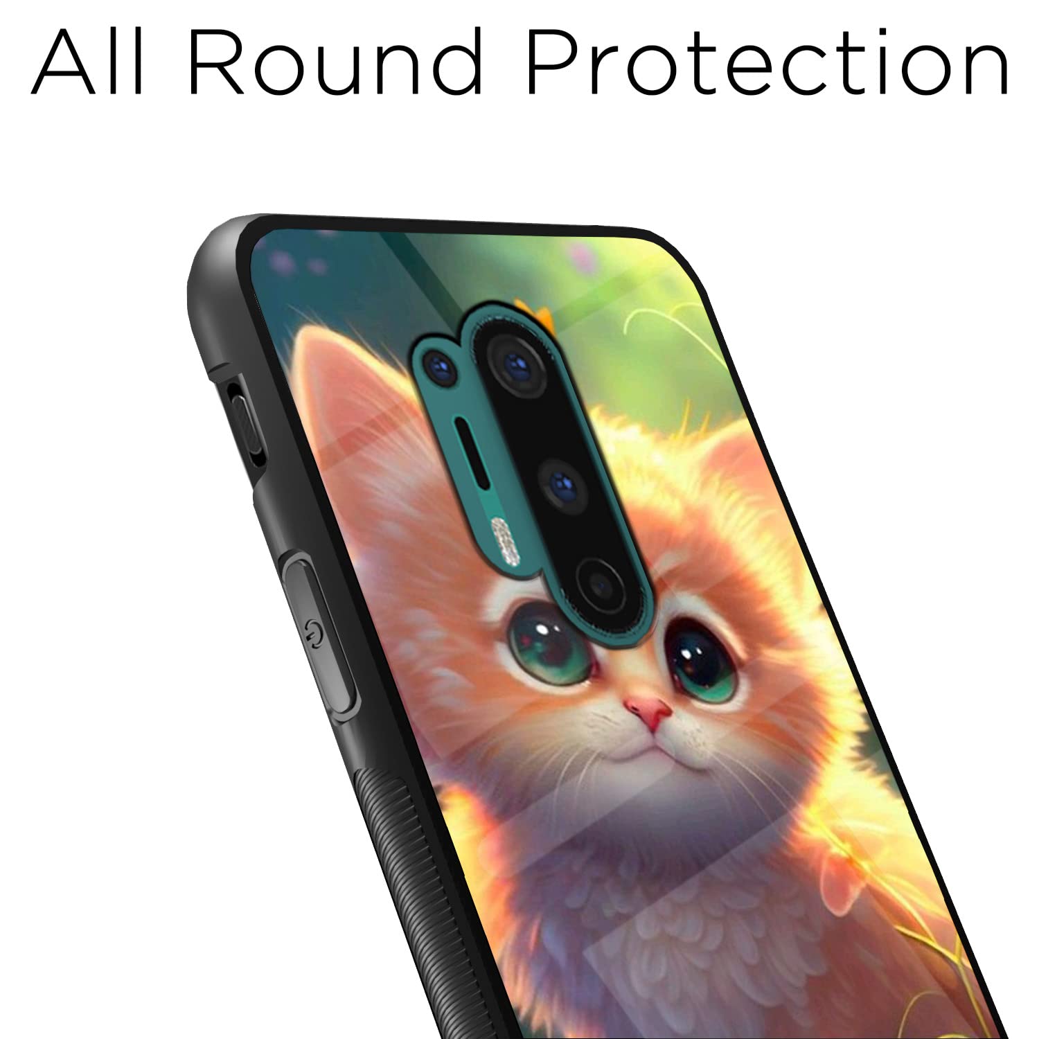 OnePlus 8 Pro Cat mobile cover by Pikkme – photo 7