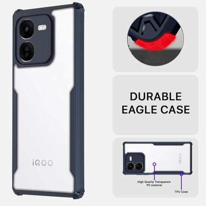 Pikkme blue Clear phone cover for iQOO Z9x 5G – photo 5