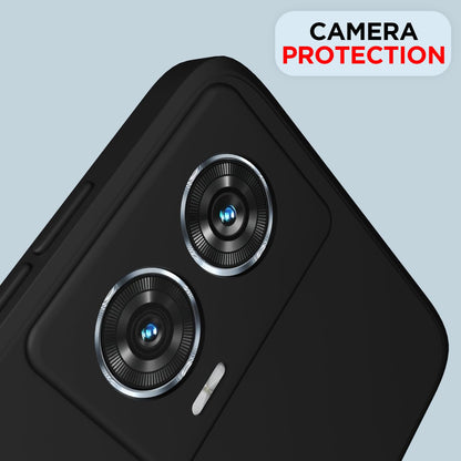 Black Matte mobile back cover for Moto Edge 50 Fusion/G96 5G – Pikkme – photo 5