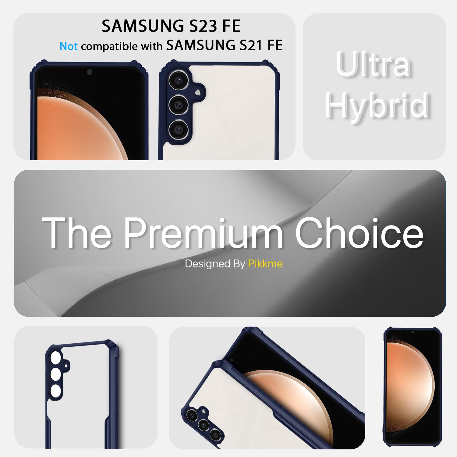 Pikkme blue back cover for Samsung S23 FE 5G – photo 2