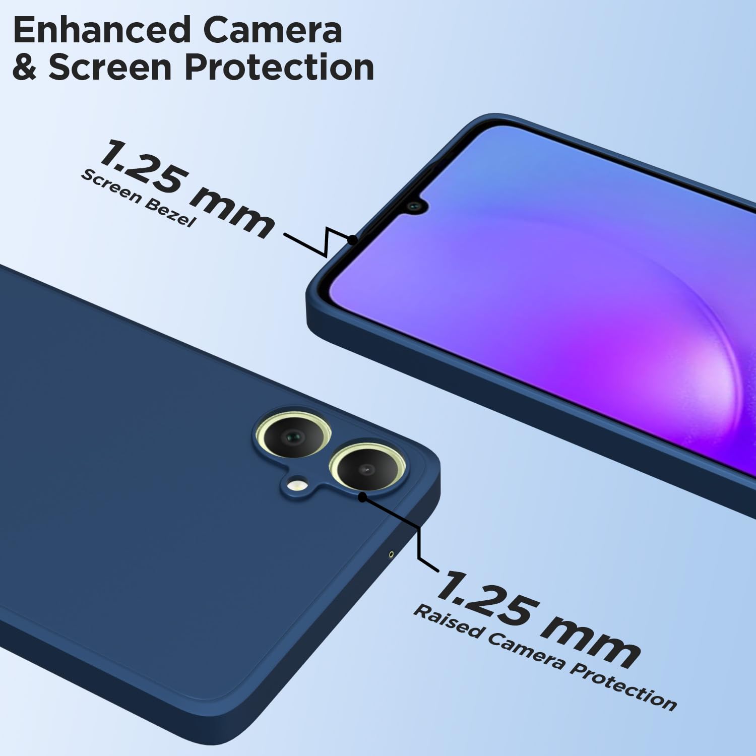 Pikkme Samsung A05/M05/F05 blue mobile back cover – photo 6