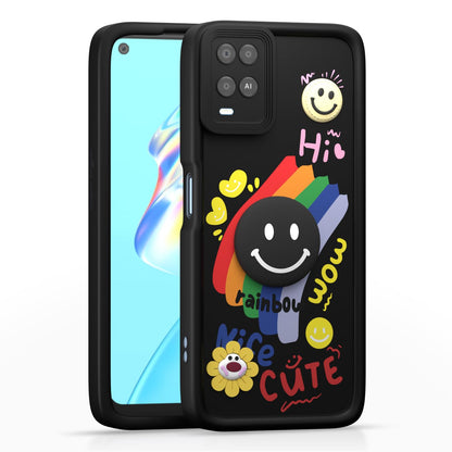 Pikkme black back cover for Oppo A54