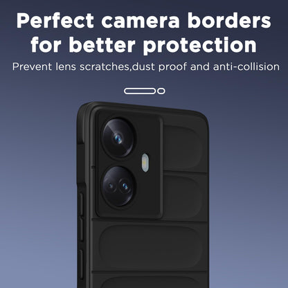 Pikkme Realme 10 Pro Plus 5G Liquid Silicone black mobile cover – photo 7