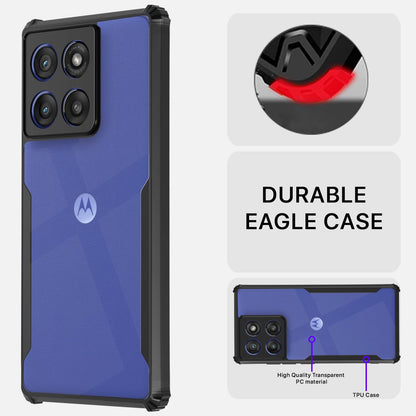 Pikkme Motorola Moto Edge 60 Stylus 5G Eagle Back Cover (Blue)
