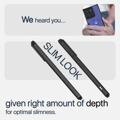 Pikkme Motorola Moto Edge 60 Stylus 5G Eagle Back Cover (Blue)