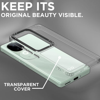 Transparent back cover for iQOO Z9s 5G – Pikkme – photo 2