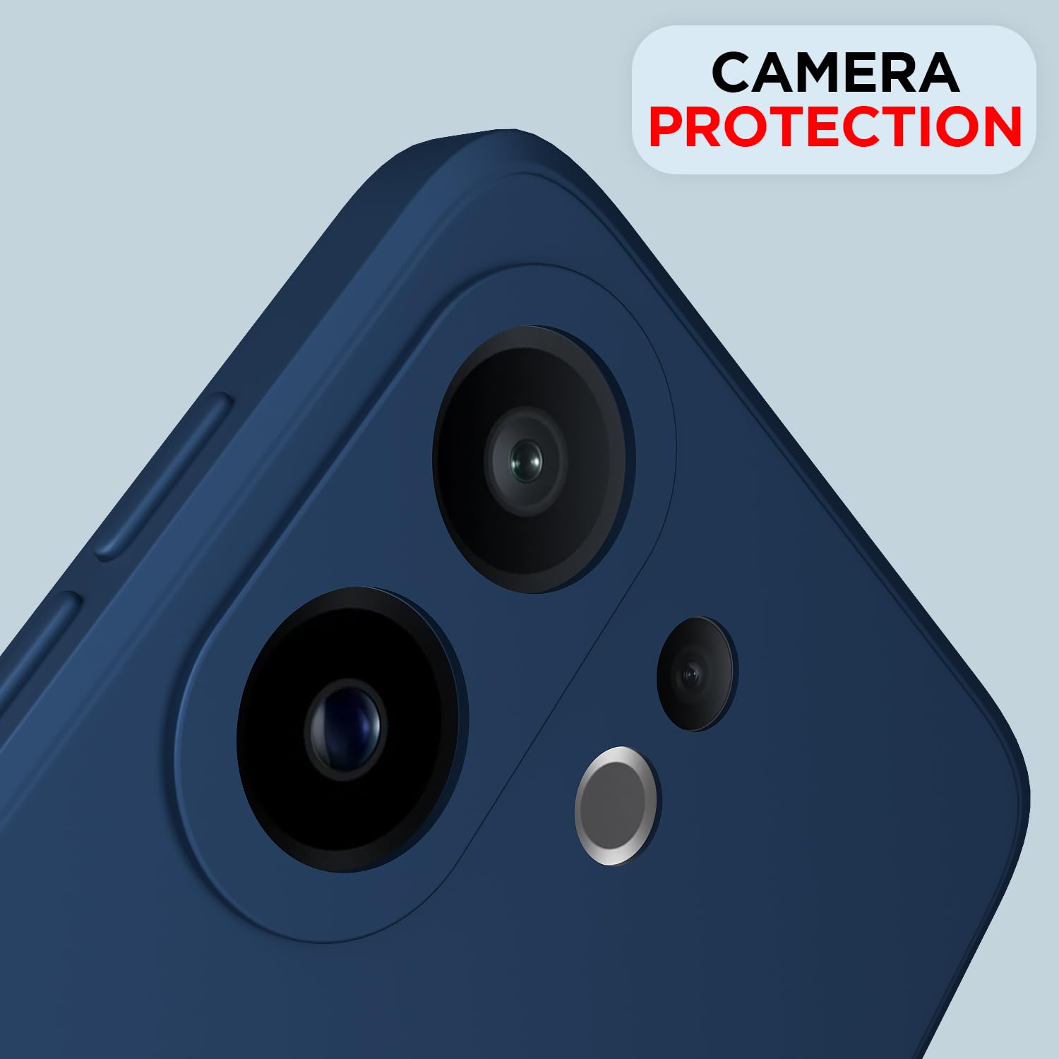 Pikkme Vivo X200 FE 5G blue mobile back cover – photo 5
