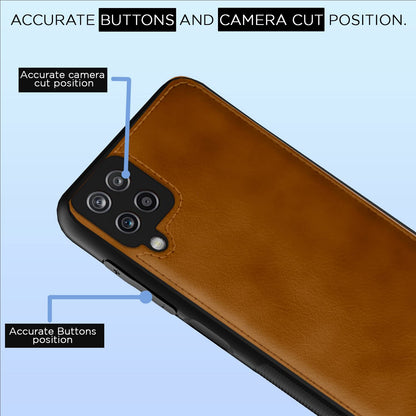Pikkme Samsung M32 Prime/M32 4G brown mobile back cover – photo 6