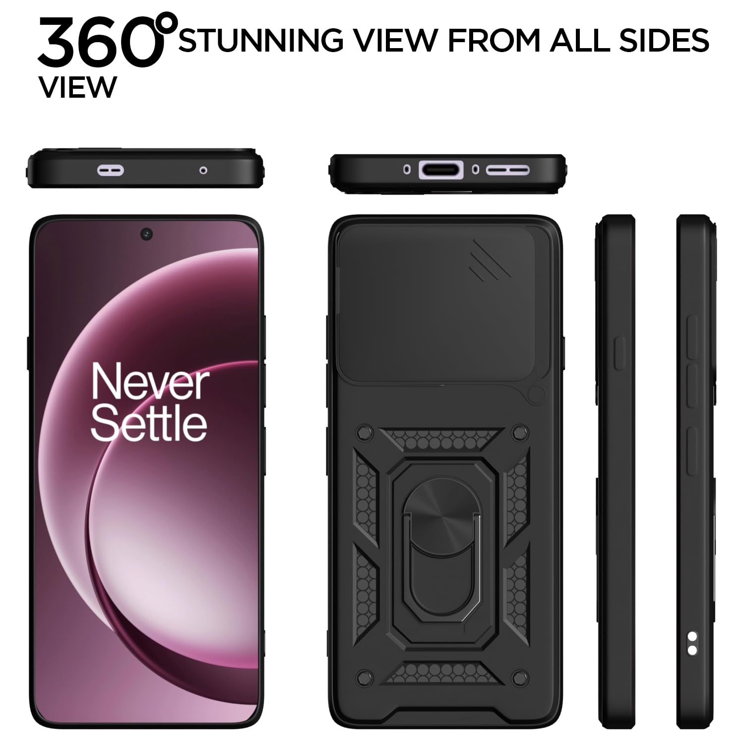 OnePlus 15 5G/360 phone cover in black by Pikkme – photo 5