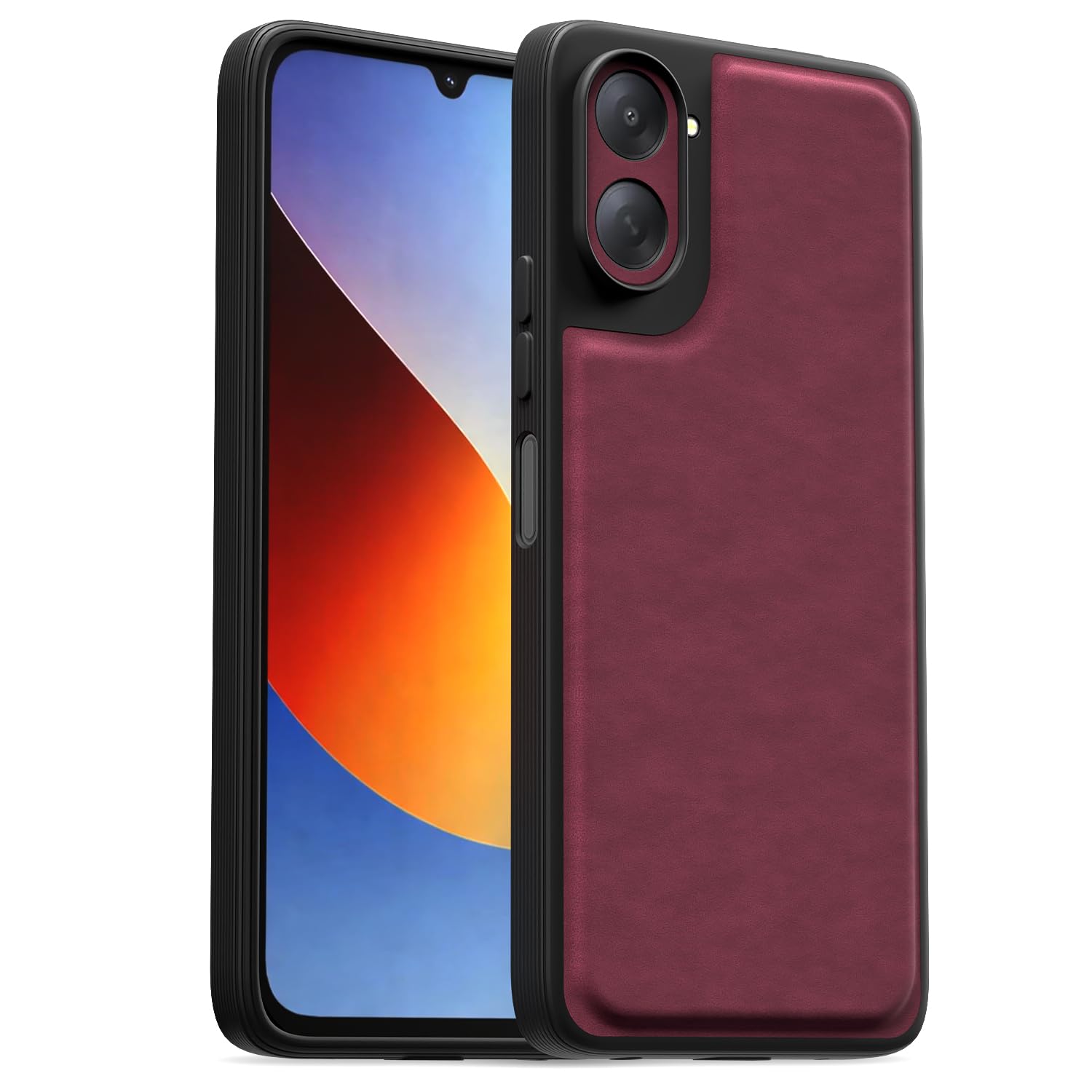 Pikkme purple Leather phone cover for Redmi A7 5G