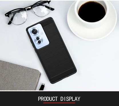 Black Hybrid mobile back cover for OPPO F25 Pro 5G – Pikkme – photo 3