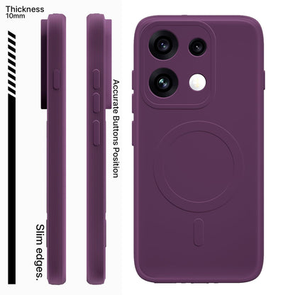 Pikkme Oppo Reno 16 Pro 5G MagSafe purple mobile back cover – photo 3