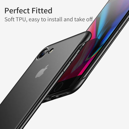 Black Frameless mobile back cover for iPhone 7/8 – Pikkme – photo 2