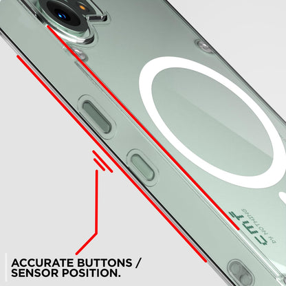 CMF Phone 2 Pro 5G mobile back cover in transparent mag-safe by Pikkme – photo 6