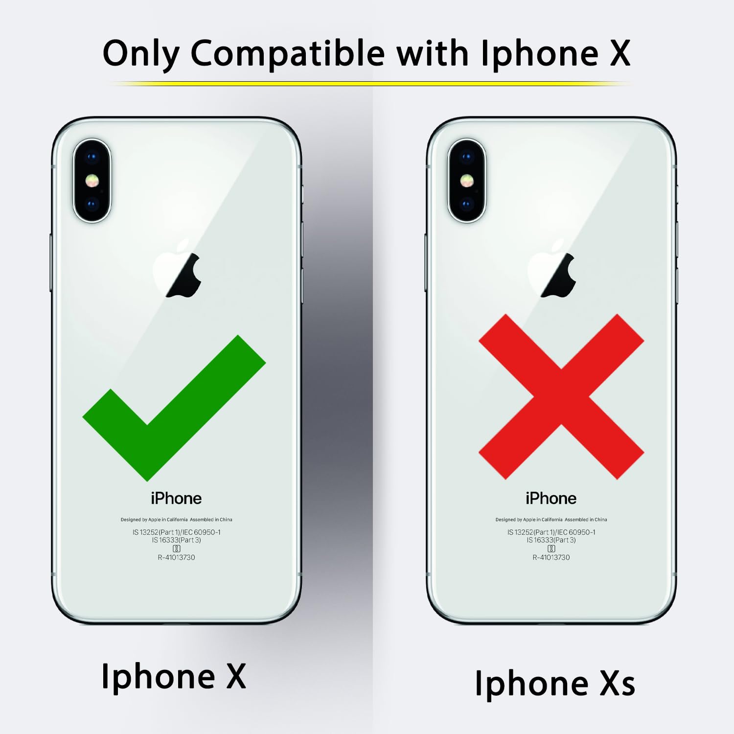 Pikkme iPhone X/XS Leatherback chrome blue mobile back cover – photo 2