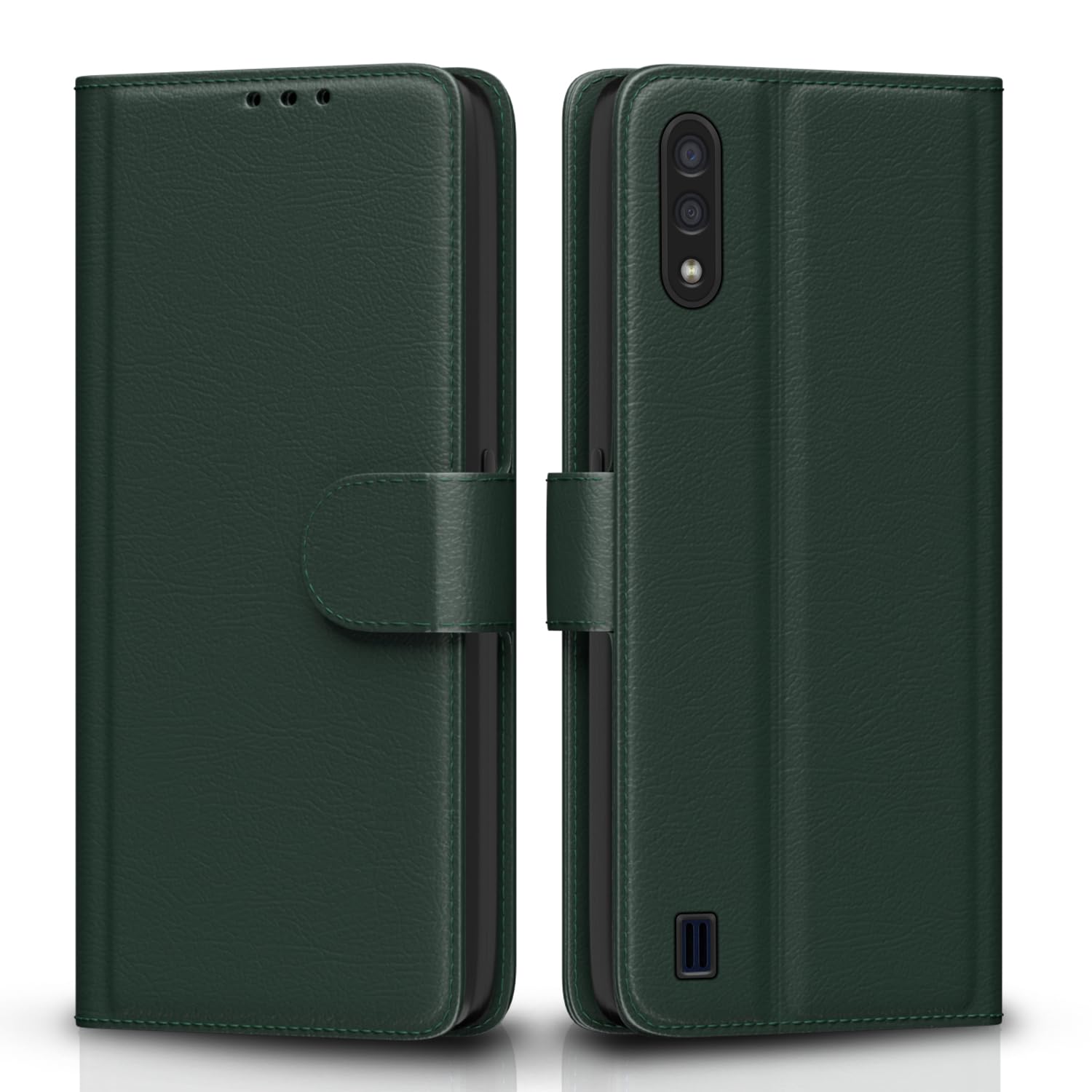 Samsung M01 flip cover in green by Pikkme