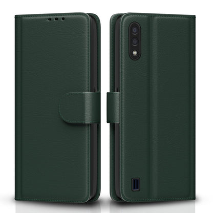 Samsung M01 flip cover in green by Pikkme