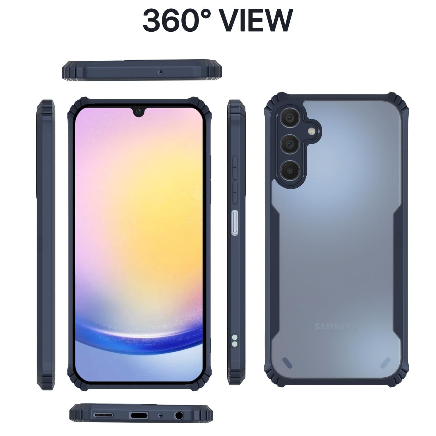 Pikkme Samsung A15 5G blue mobile cover – photo 3