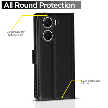 Vivo V29E flip case in black by Pikkme – photo 4