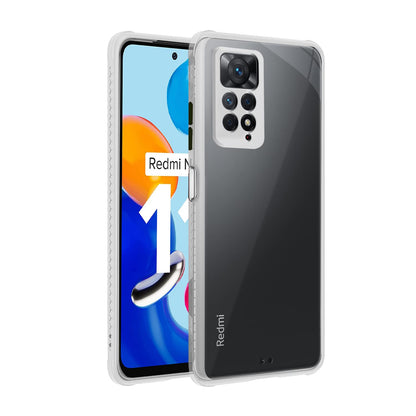 Pikkme Redmi Note 11/Note 11s Clear white mobile cover – photo 2